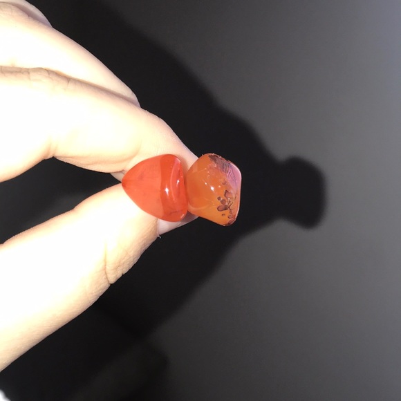 Studded stone earrings - Picture 1 of 1